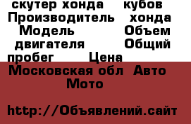 скутер хонда 50 кубов › Производитель ­ хонда › Модель ­ zx35 › Объем двигателя ­ 50 › Общий пробег ­ 2 › Цена ­ 35 000 - Московская обл. Авто » Мото   